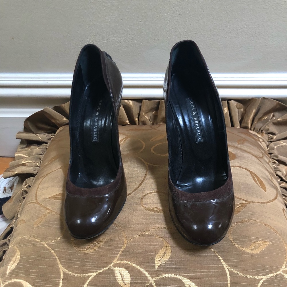 Brown Rock & Republic heels